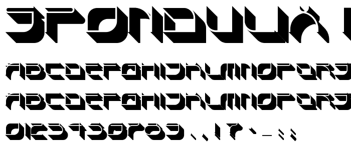 Spondulix NF font